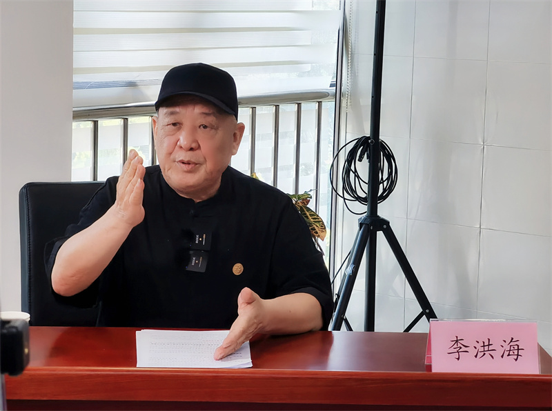 启功先生亲传弟子李洪海做客曜阳大讲堂：讲授中国书法